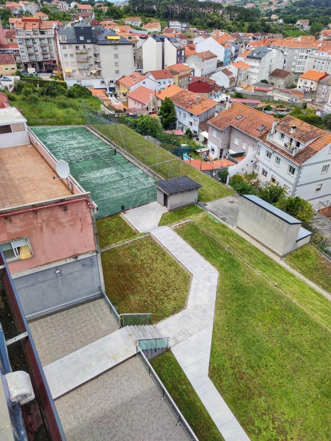 Desconectaengalicia Atico La Perla, Piscina Y Pista Tenis Sanxenxo Exterior foto