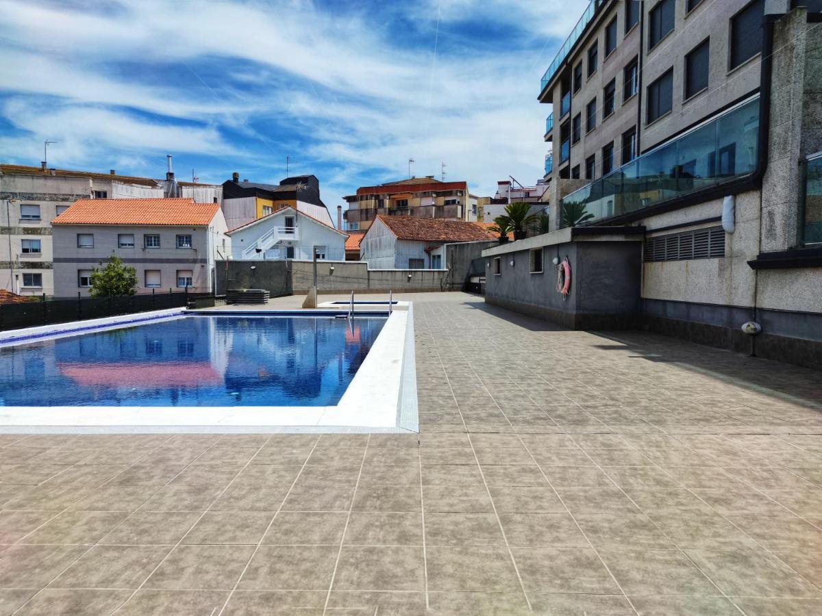 Desconectaengalicia Atico La Perla, Piscina Y Pista Tenis Sanxenxo Exterior foto