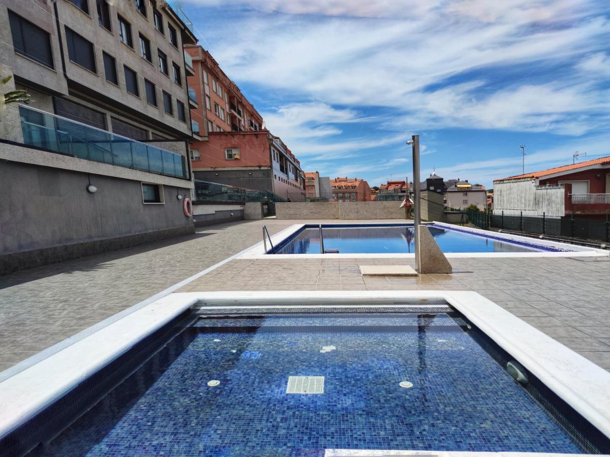 Desconectaengalicia Atico La Perla, Piscina Y Pista Tenis Sanxenxo Exterior foto